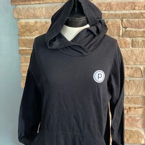 Pure Barre Lightweight Hoodie with Circle P logo